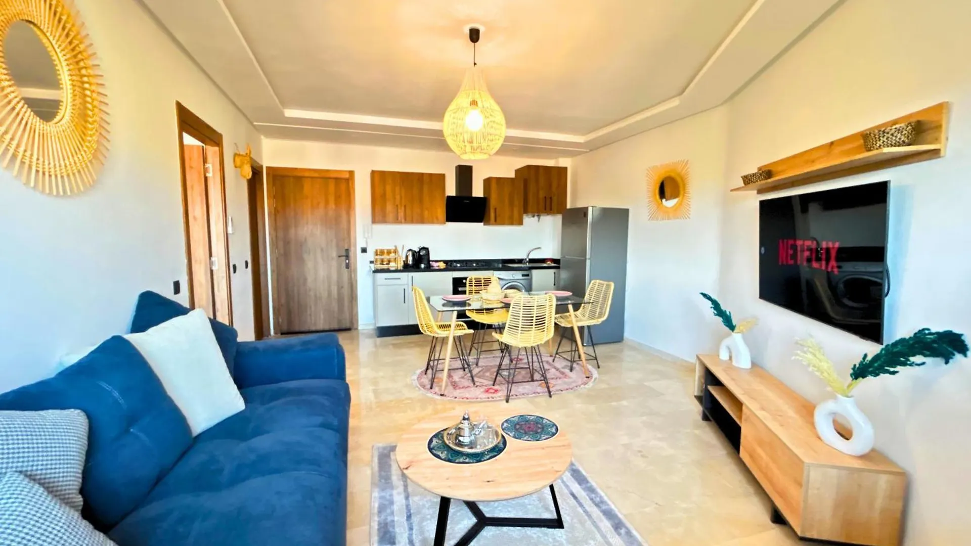 Le Cosy De Gueliz Avec Piscine Et Belle Vue Apartment Marrakesh