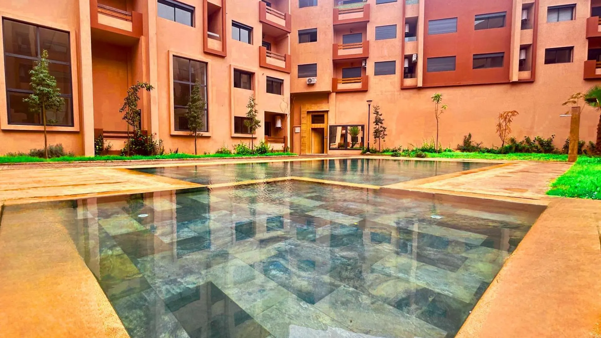 Le Cosy De Gueliz Avec Piscine Et Belle Vue Apartment Marrakesh