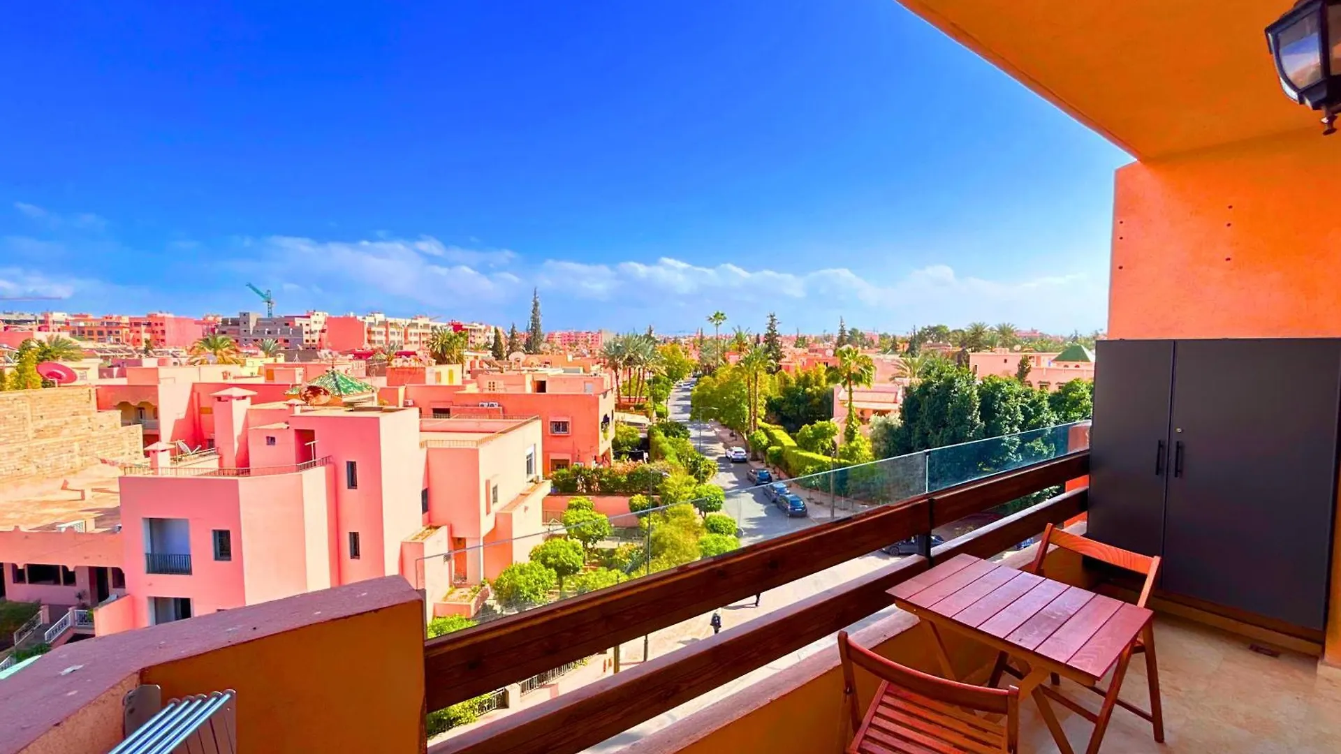 Le Cosy De Gueliz Avec Piscine Et Belle Vue Apartamento Marraquexe